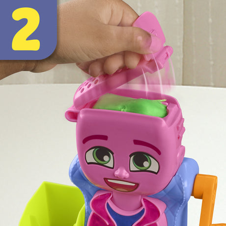 Play-Doh Salon de coiffure, coffret de pâte a modeler avec 6 pots, Classique, des 3 ans