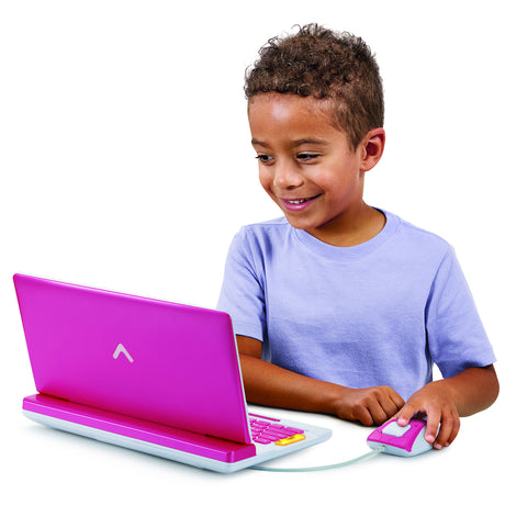 VTECH - GENIUS XL ORDI ÉDUCATIF BILINGUE ROSE - Rose