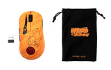 Souris gaming - Filaire/sans fil PC - KONIX - Naruto Shippuden - Édition Pro Collector Numérotée - Orange