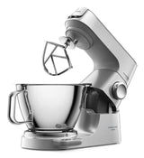 KENWOOD KVC85.124.SI - Robot pâtissier Titanium Chef Baker - 2 bols en inox 3,5L et 5L - Balance intégrée 6kg - Blender 1,8L -