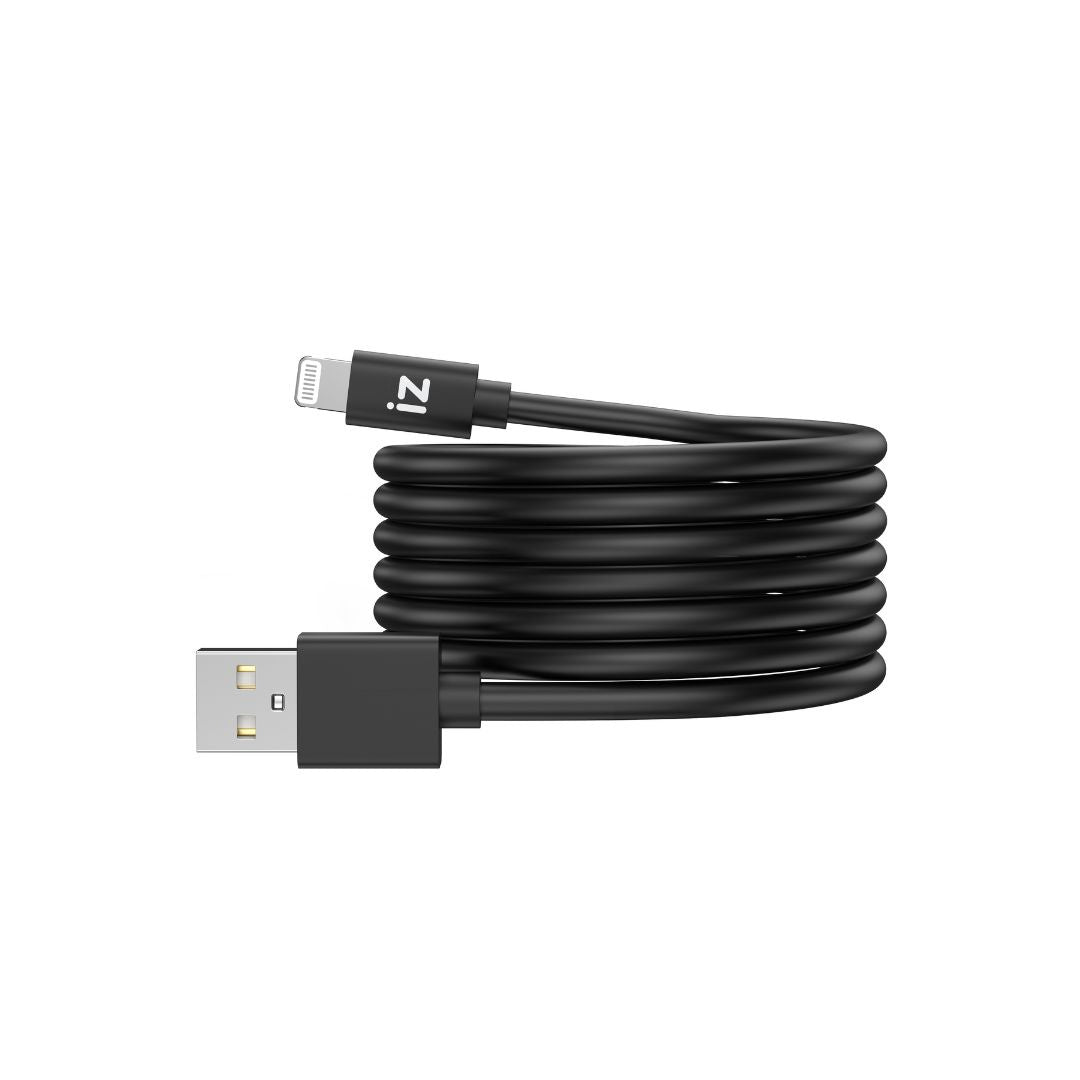 C ble IZZY USB / Lightning 2m - 12W - noir