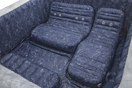Spa gonflable BESTWAY - Lay-Z-Spa San Fransisco - Hydrojets - 230 x 230 x 71 cm - 5 a 7 places - Carré (couverture, 5 appuie-tete)