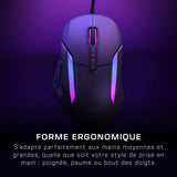 Souris gaming sans fil - Turtle Beach Kone™ II - Ultra légere - Noir, 26 000 DPI, 23 fonctions personnalisables