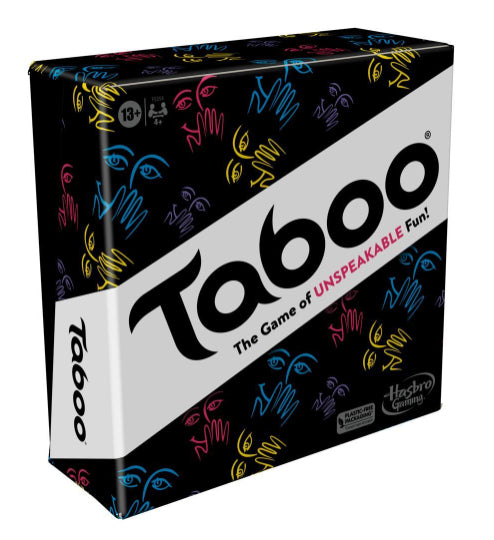 Taboo Classique, Jeu de société, Le jeu des mots interdits, pour ados et adultes, des 13 ans, Hasbro Gaming