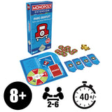 Monopoly Extension Parc gratuit, rend le jeu Monopoly classique plus amusant et plus rapide, 2 a 6 joueurs, 40 minutes, jeux de plat