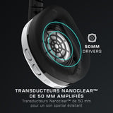 Casque de gaming multi-plateforme sans fil - TURTLE BEACH - Stealth™ 600 PS (Gen 3) - Blanc