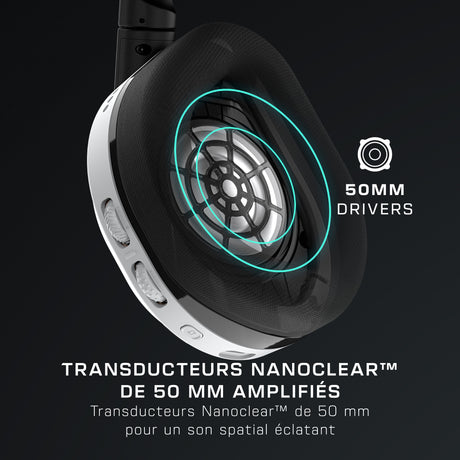 Casque de gaming multi-plateforme sans fil - TURTLE BEACH - Stealth™ 600 PS (Gen 3) - Blanc
