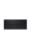 Clavier compact 2,4 GHz, Bluetooth 5.0 et filaire - CHERRY KW 9200 MINI - Rechargeable - Noir