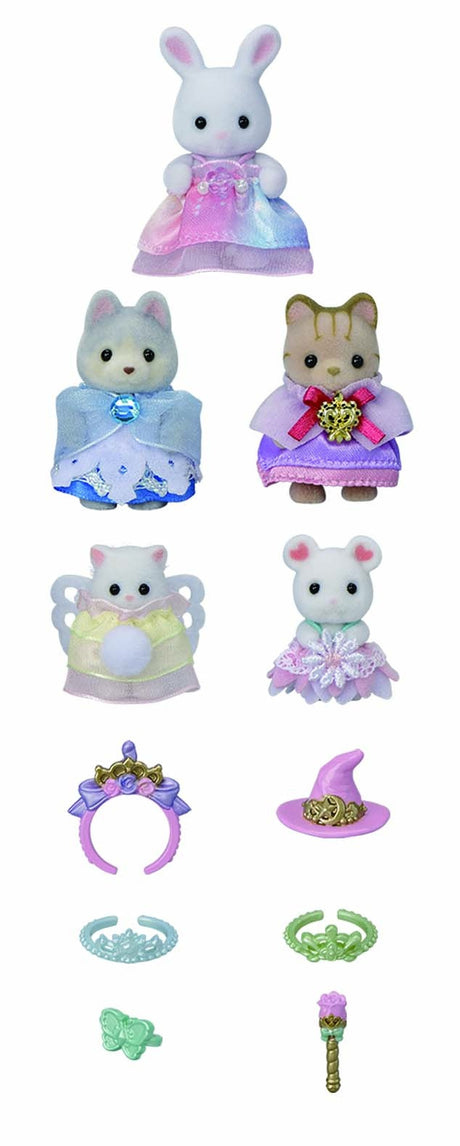 La parade des bébés en costumes de princesse - Sylvanian Families - 5703