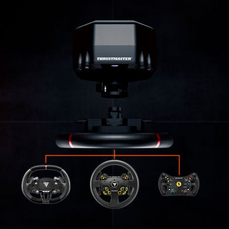 Volant de course avec base + pédalier - THRUSTMASTER - T598 P - Moteur Direct Axial Drive - PC, PS4, PS5