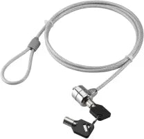 Cable Antivol é clé pour PC et portables Goobay