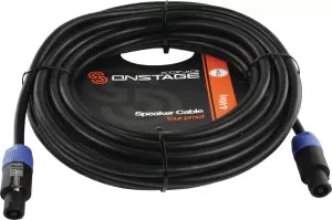 Cble pour Enceinte -  Speakon 4x Konig 1,5mm 15m (Noir)