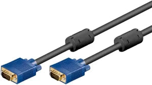Cable S-VGA Goobay 1,80m M/M (Noir)