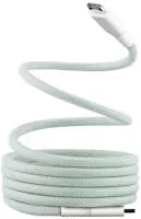 Céble T'nB USB-C 1,5m M/M aimanté (Vert)