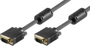Cable VGA Goobay 2m M/M (Noir)