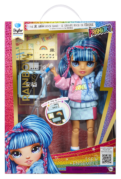 Rainbow High Jr High Rockband  Fashion Dolls - Skyler