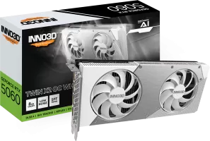 Carte Graphique Inno3D GeForce RTX 5060 Twin X2 OC White