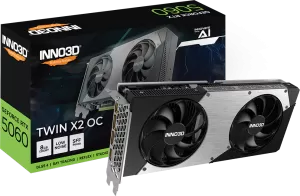 Carte Graphique Inno3D GeForce RTX 5060 Twin X2 OC