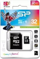 Carte mémoire Micro SD Silicon Power - 32Go avec adaptateur