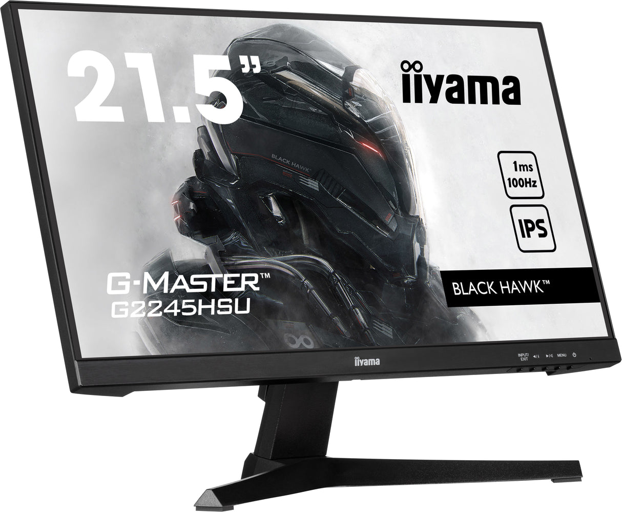 Ecran PC Gamer - IIYAMA - 22 - FHD - 100Hz - Dalle IPS - 1ms - G2245HSU-B2
