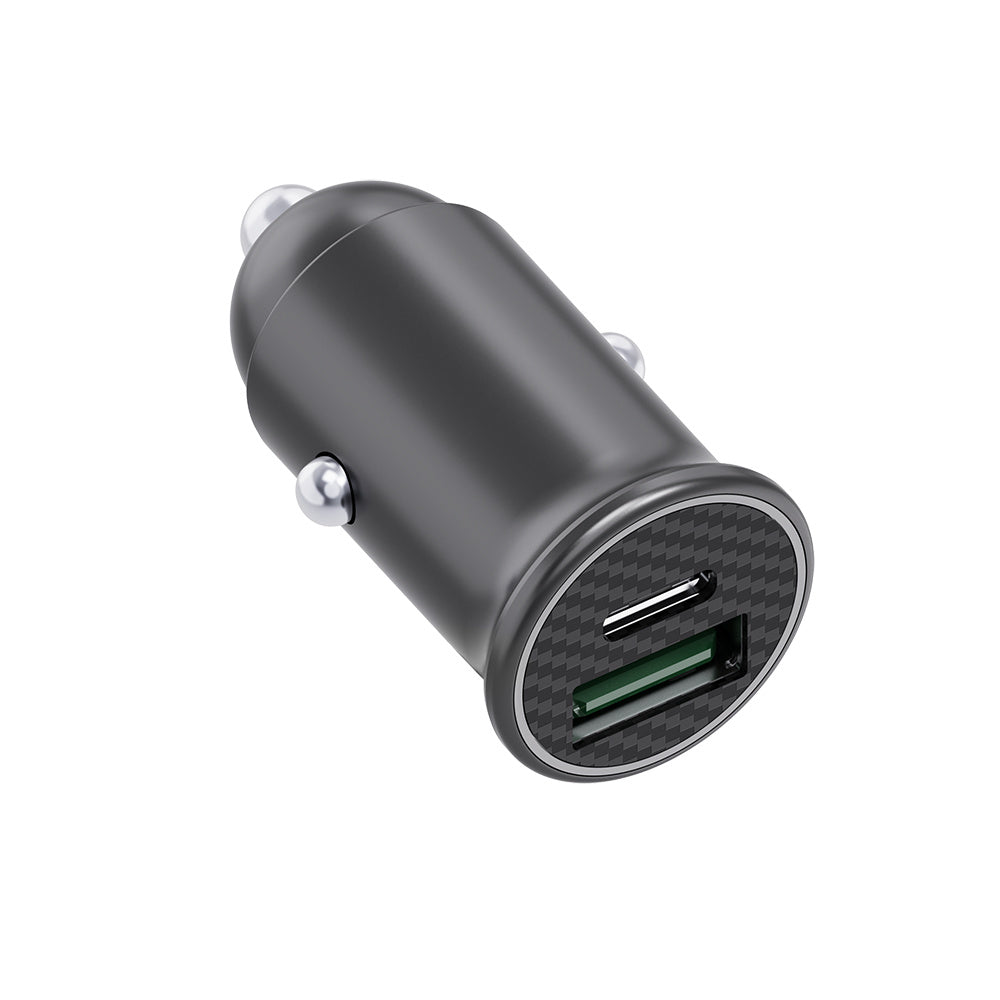 Chargeur allume-cigare WE - 2 ports USB (USB-A max 18W+ USB-C max 60W) QC et PD