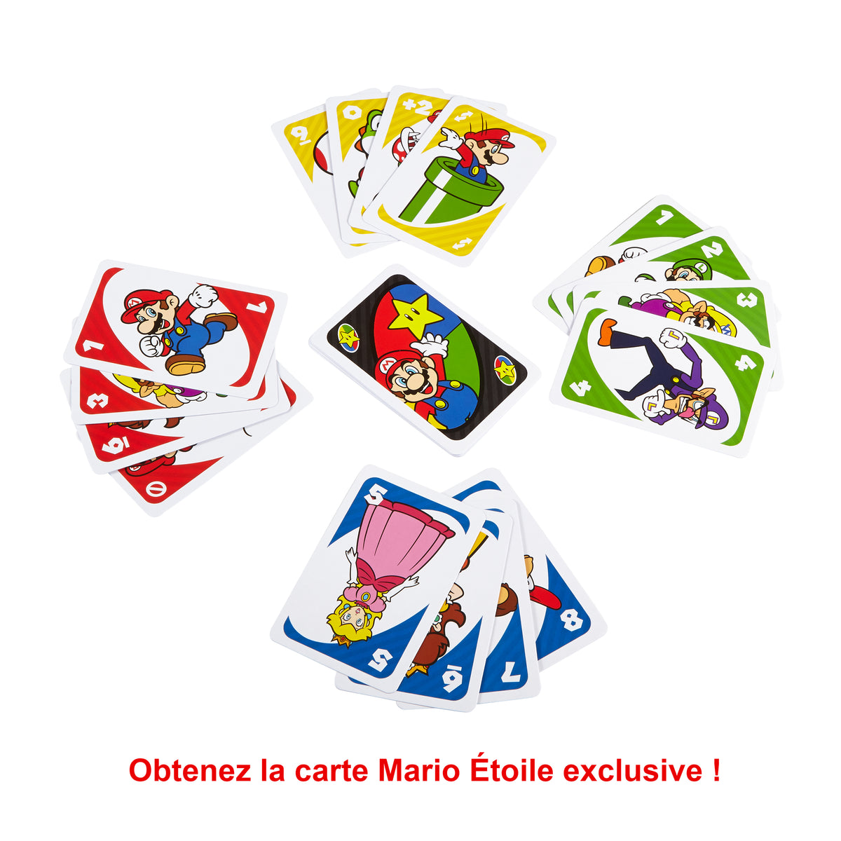 Mattel Games - Uno Super Mario Bros - Jeu de Cartes - Des 7 ans DRD00