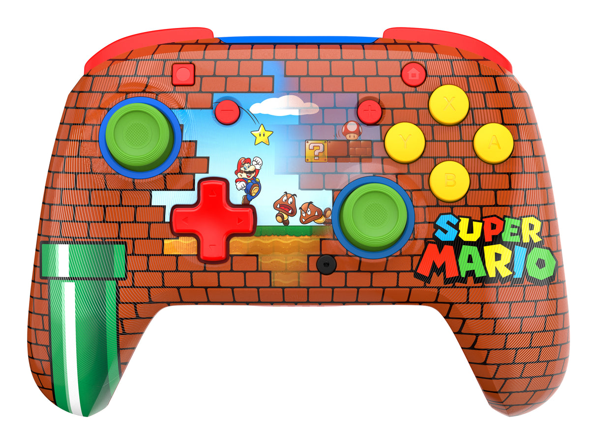 Manette de jeu - Nintendo Switch - Rematch Mario Bricks - Sans fil - Rouge - Turtle Beach