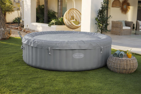 Spa gonflable BESTWAY - Lay-Z-Spa Hawaii - 236 x 71 cm - 4 a 8 places - Rond (Livré avec couverture, cartouche et diffuseur)