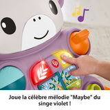 Fisher-Price - Mon Trotteur Singe Violet - Musique, lumieres et activités - Fisher-Price - JGW90