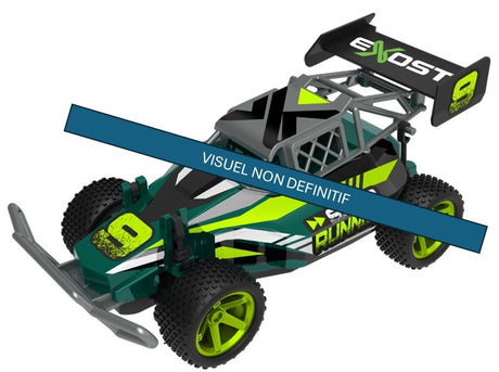 Voiture radiocommandée - EXOST - Sand Runner Mini Buggy - 2,4 GHz - Tout-terrain - 15 km/h - Batterie rechargeable - Des 5 ans