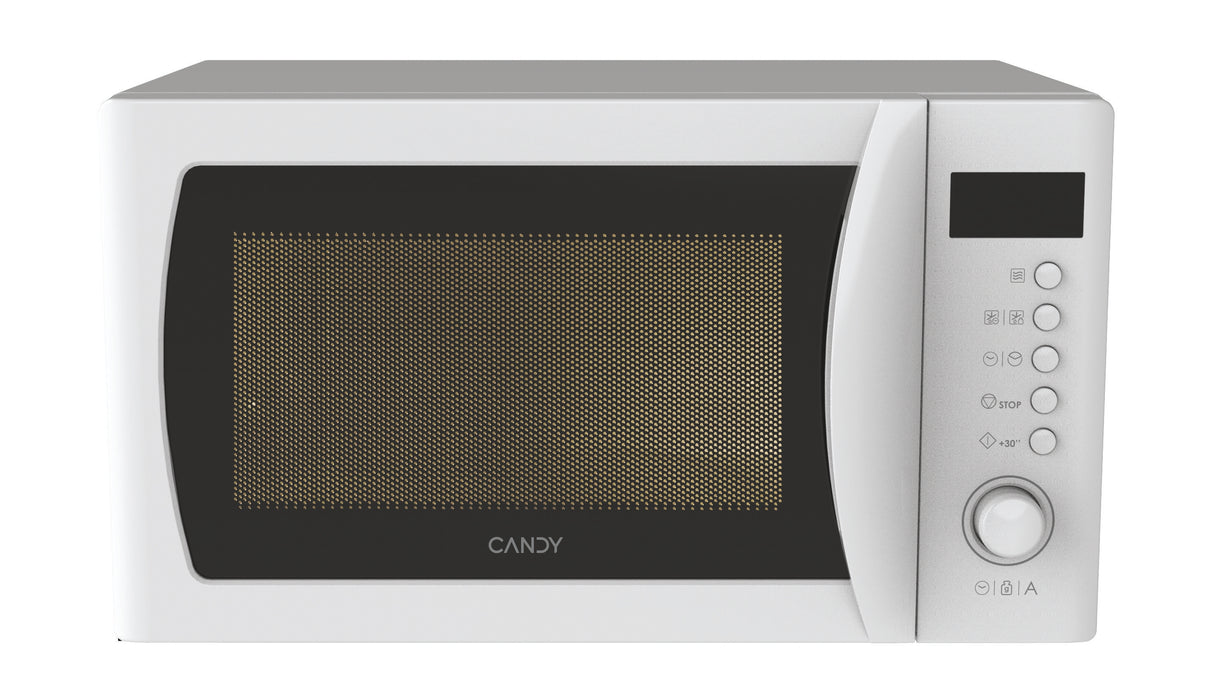 Micro-ondes Candy Idea CMWA20SDLW 700W Digital 20L Blanc - Fonction Décongélation - 5 Niveaux de Puissance - 8 Menus Automatiques