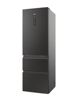 Réfrigérateur combiné - HAIER - 3D 60 Series 5 HTW5618ENPT - Classe E - 360 L - 185 x 59,5 x 66,7 cm - Noir