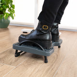 Repose-pieds à inclinaison réglable Tooq TQFR0601-G (gris)