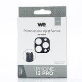 WE Protection dobjectifs appareil photo IPHONE 13 PRO Noir