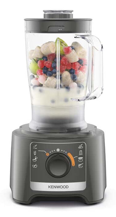 Robot multifonction KENWOOD FDP31.020GY - 2 vitesses + Pulse - 800W - Bol 2,1L + accessoires