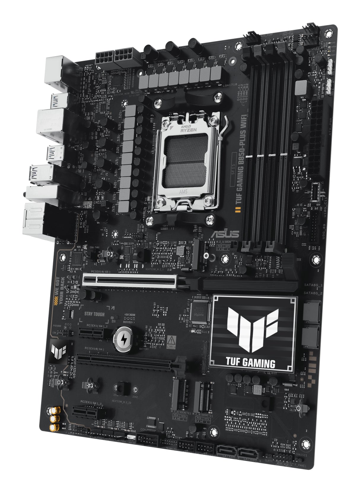 Carte mere - ASUS - TUF GAMING B850-PLUS WIFI - AMD B850 - Emplacement AM5 ATX