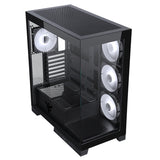 Boitier Moyen Tour ATX iTek Showbui 45 RGB avec panneaux vitrés (Noir)