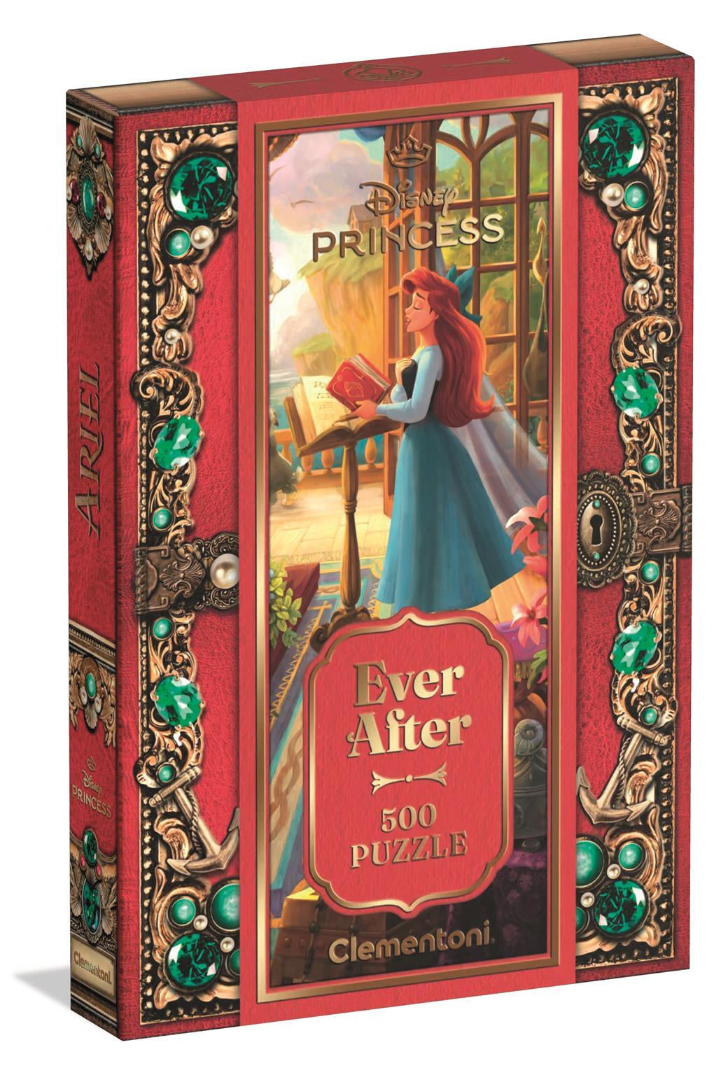 CLEMENTONI - Ever After - Puzzles 500 pieces - Disney Princesses - Ariel