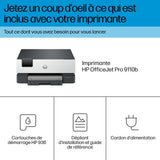 Imprimante Monofonction HP OfficeJet Pro 9110B (Noir/Blanc)
