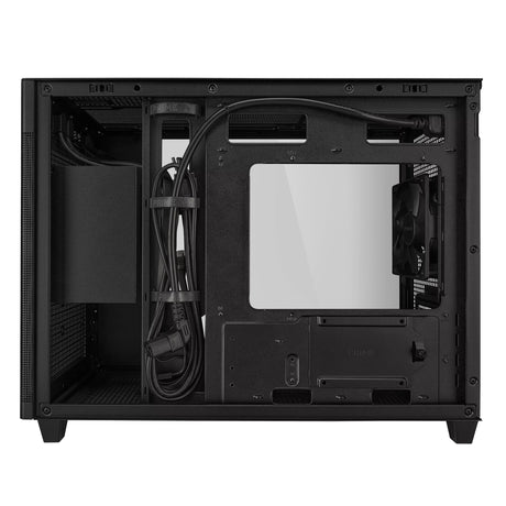Boitier Mini Tour Micro ATX Asus Prime AP201 avec panneau vitré (Noir)