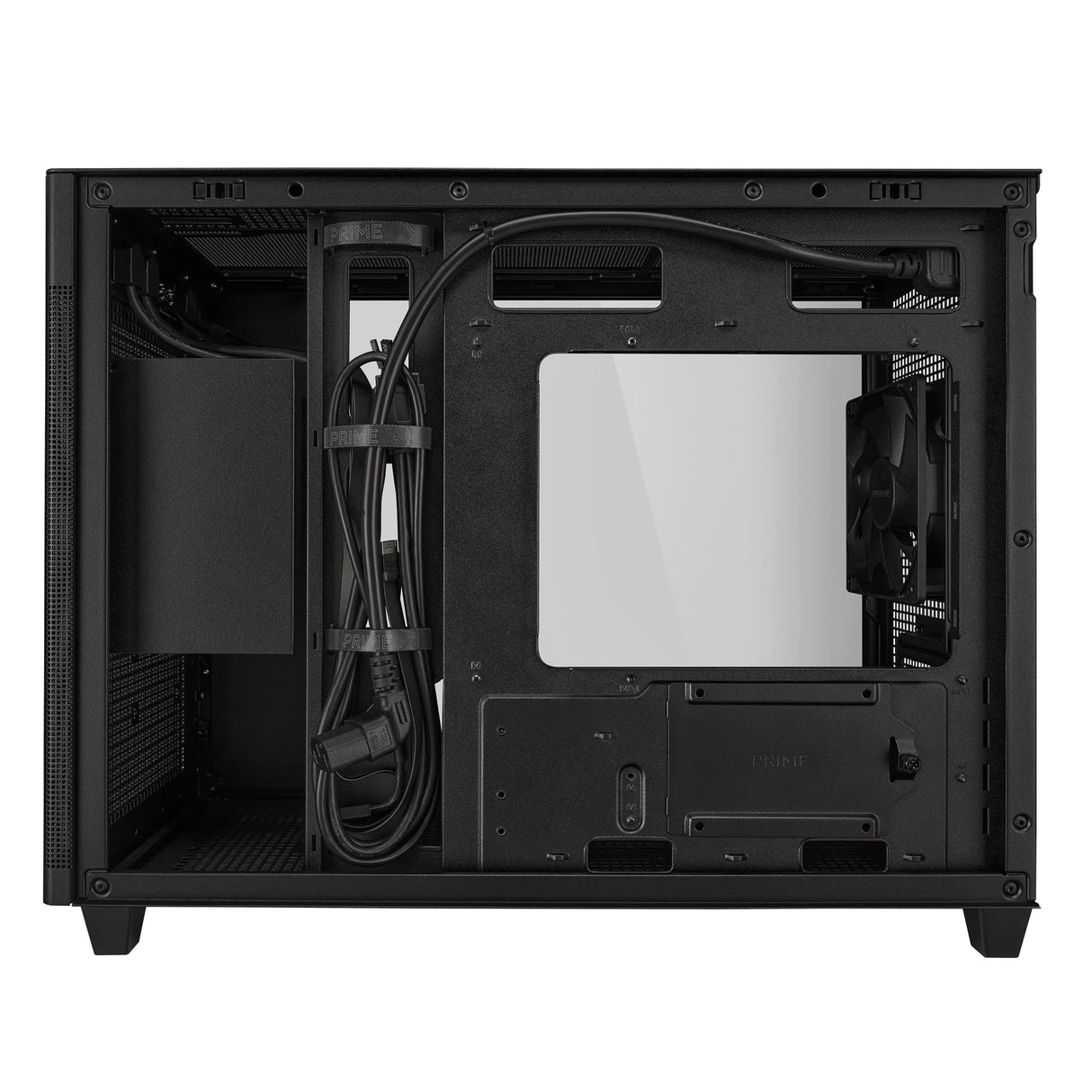 Boitier Mini Tour Micro ATX Asus Prime AP201 avec panneau vitré (Noir)