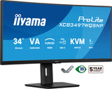 Ecran incurvé 34" Iiyama ProLite XCB3497WQSNP-B1 UWQHD 120Hz (Noir)