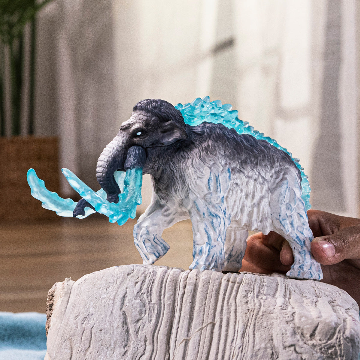 Figurine Mammouth de Glace, SCHLEICH 70829 Eldrador, Des 4 ans