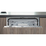 Lave-vaisselle tout encastrable HOTPOINT HI5030WEF - 14 couverts - Induction - L60cm - 43 dB - tiroir a couverts