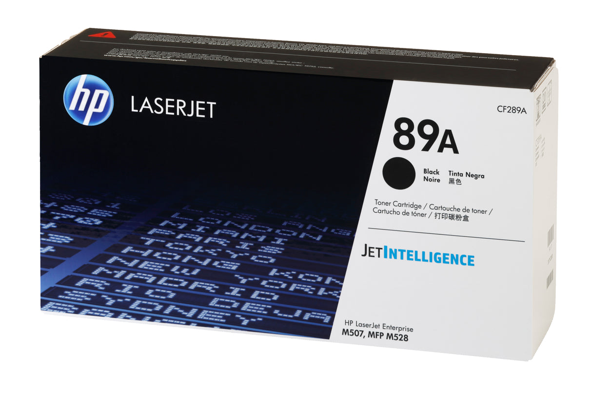 HP 89A Cartouche de toner noire authentique (CF289A)