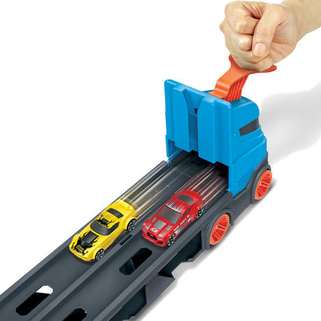 Hot Wheels - Super transporteur extensible - Circuit / Petite voiture - Des 4 ans GVG37