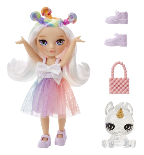 Rainbow High Littles - Poupée 15cm + animal de compagnie - Arc -en-Ciel - Des 4ans
