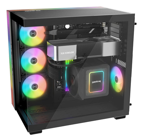 Boîtier PC - BE QUIET! - Light Base 600 LX - RGB - Verre trempé - USB 3.0