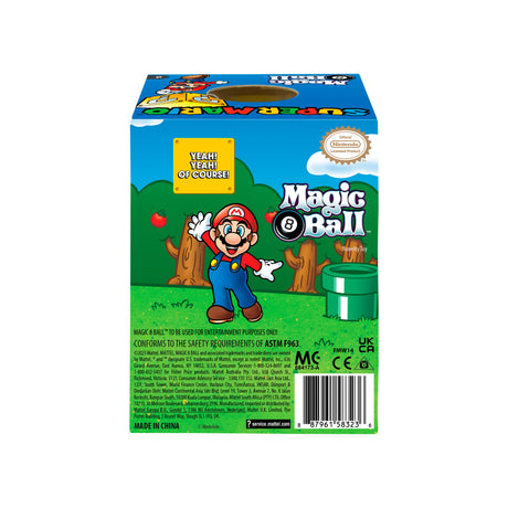 Jouet Magique - NINTENDO - Magic 8 Ball Super Mario - Boule Interactive - Licence Mario
