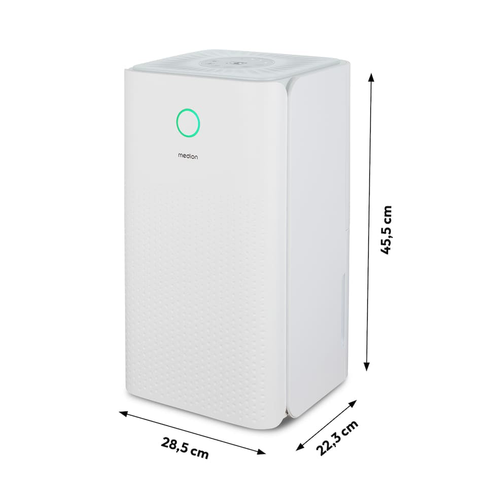 Déshumidificateur - MEDION - 12L / jour - Capacité réservoir 2L
